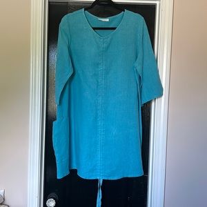 Bryn Walker turquoise tunic